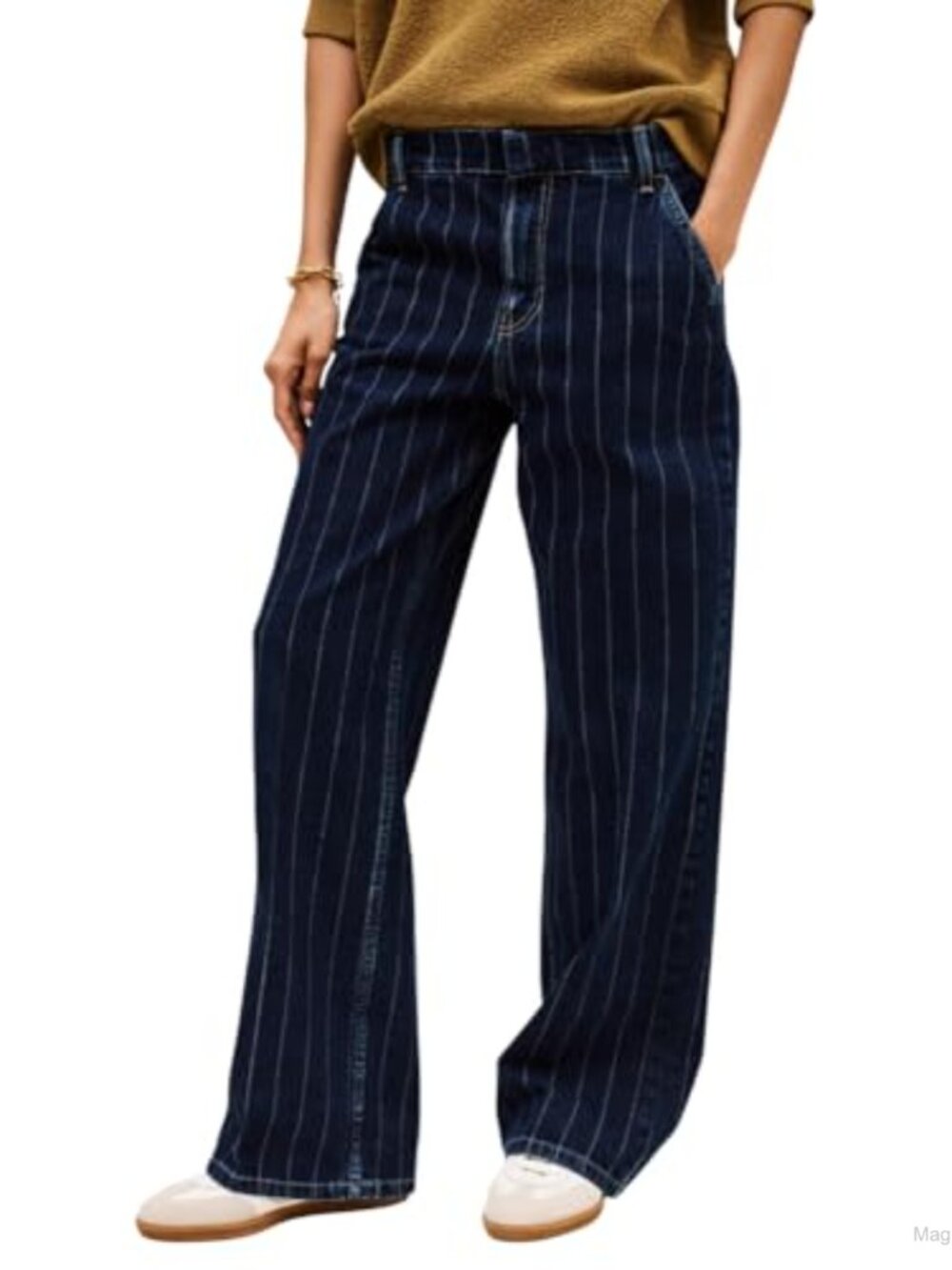 ba&sh Recchi Straight Leg Jeans 100% Cotton Mid Rise Five Pocket